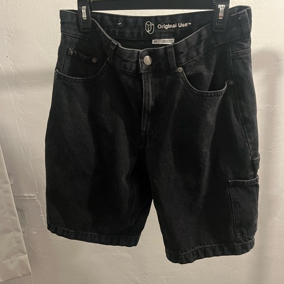 Original Use Dark Denim Men's Shorts - Picture 4 of 5